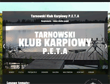 Tablet Screenshot of club-peta.pl